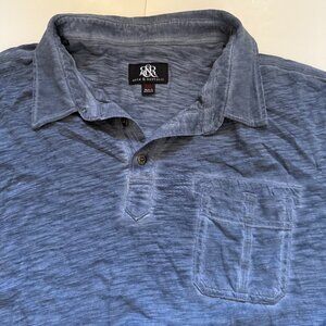 ROCK & REPUBLIC Polo Shirt Mens Size XXL